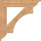 Ekena Millwork Westlake Traditional Smooth Bracket, Western Red Cedar, 5 1/2"W x 34"D x 34"H BKT06X34X34WTL01SWR - alternate 2